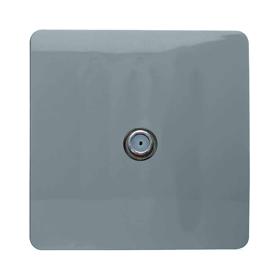 Cool Grey Wiring Accessories Trendi Decorative Screwless